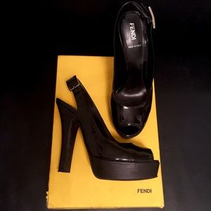 Vintage Fendi Platform Heels